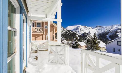 Vakantie in de bergen Chalet 5 kamers 8 personen (Confort 110m²) - Les Chalets de Flaine Hameau - MH - Flaine - Buiten zomer