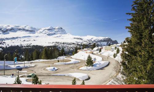 Urlaub in den Bergen 4 Zimmer Chalet für 8 Personen (Confort 84m²) - Les Chalets de Flaine Hameau - MH - Flaine - Draußen im Sommer