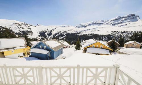 Wakacje w górach Domek górski 7 pokojowy 12 osób (Confort 180m²) - Les Chalets de Flaine Hameau - MH - Flaine - Na zewnątrz latem