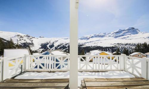 Wakacje w górach Domek górski 7 pokojowy 12 osób (Confort 180m²) - Les Chalets de Flaine Hameau - MH - Flaine - Na zewnątrz latem