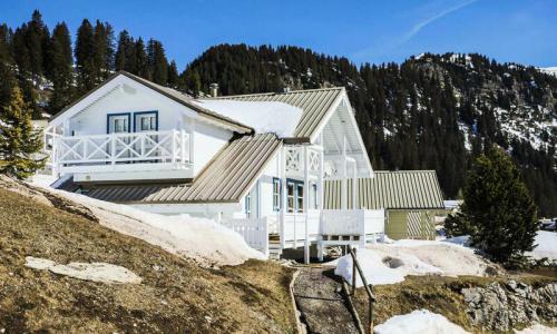 Каникулы в горах Шале 5 комнат 10 чел. (110m²) - Les Chalets de Flaine Hameau - MH - Flaine - летом под открытым небом