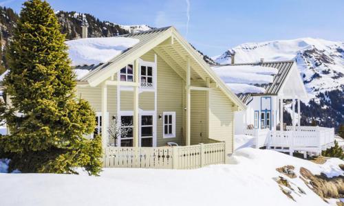Vacances en montagne Chalet 4 pièces 6 personnes (Prestige 70m²) - Les Chalets de Flaine Hameau - MH - Flaine - Extérieur été