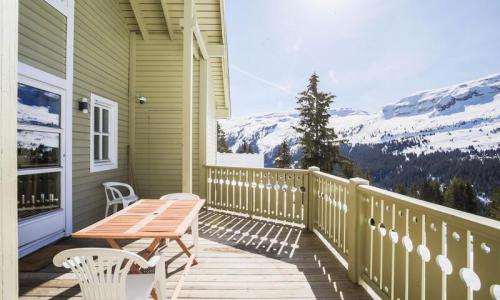 Vacances en montagne Chalet 4 pièces 6 personnes (Prestige 70m²) - Les Chalets de Flaine Hameau - MH - Flaine - Extérieur été
