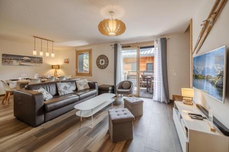 Vakantie in de bergen Appartement duplex 5 kamers 9 personen (A201) - Les Chalets de Joux Plane - Morzine - Woonkamer