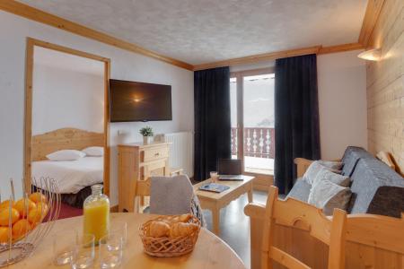 Urlaub in den Bergen Les Chalets de l'Adonis - Les Menuires - Wohnzimmer