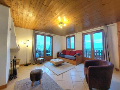 Holiday in mountain resort 5 room triplex chalet 8 people - Les Chalets de la Croisette - Les Arcs - Living room