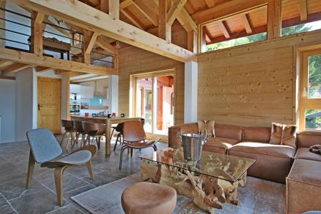 Urlaub in den Bergen  (Chalet des Cerfs) - Les Chalets de la Croisette - Les Arcs - Wohnzimmer