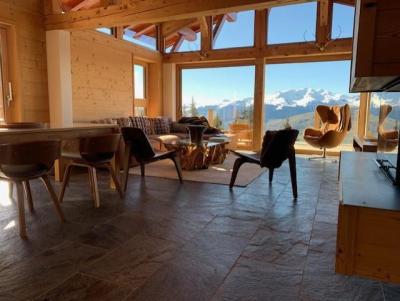 Urlaub in den Bergen  (Chalet des Cerfs) - Les Chalets de la Croisette - Les Arcs - Wohnzimmer