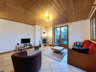 Vakantie in de bergen Chalet triplex 5 kamers 8 personen - Les Chalets de la Croisette - Les Arcs - Woonkamer