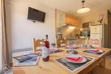 Vakantie in de bergen Les Chalets de la Pyramide - Aussois - Woonkamer