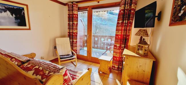 Vakantie in de bergen Appartement 2 kabine kamers 4 personen (15B) - Les Chalets de MTB - Montalbert - Woonkamer