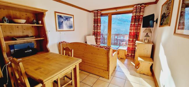 Vakantie in de bergen Appartement 2 kabine kamers 4 personen (15B) - Les Chalets de MTB - Montalbert - Woonkamer