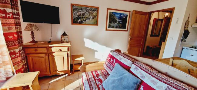 Vakantie in de bergen Appartement 2 kabine kamers 4 personen (15B) - Les Chalets de MTB - Montalbert - Woonkamer