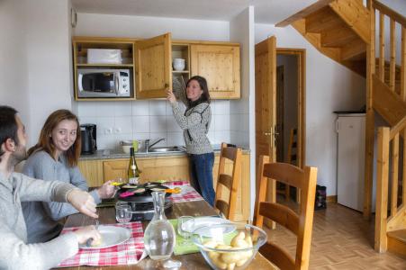 Vacances en montagne Les Chalets de Saint Sorlin - Saint Sorlin d'Arves - Coin cuisine