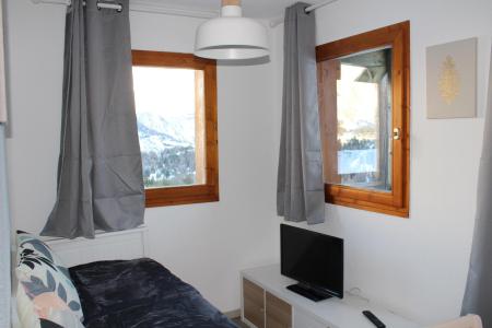 Urlaub in den Bergen 3-Zimmer-Holzhütte für 4 Personen (BL33) - Les Chalets de SuperD Bleuet - Superdévoluy - Wohnzimmer