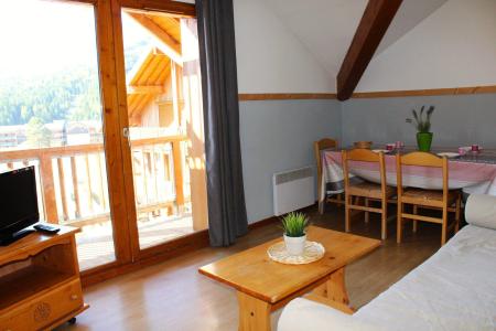 Urlaub in den Bergen 4-Zimmer-Appartment für 8 Personen (BL51) - Les Chalets de SuperD Bleuet - Superdévoluy - Wohnzimmer