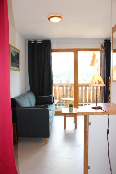 Vakantie in de bergen Appartement 2 kamers bergnis 6 personen (HE32) - Les Chalets de SuperD Hélianthème - Superdévoluy - Woonkamer