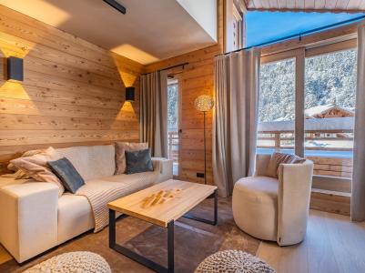 Vacanze in montagna Appartamento 3 stanze con cabina per 8 persone (1) - Les Chalets de Tueda - Méribel-Mottaret - Soggiorno