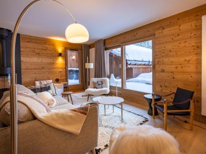 Vakantie in de bergen Appartement 4 kamers 8 personen (6) - Les Chalets de Tueda - Méribel-Mottaret - Woonkamer