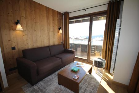 Urlaub in den Bergen 3-Zimmer-Appartment für 6 Personen (F22) - Les Chalets des Cimes - Les Saisies - Wohnzimmer