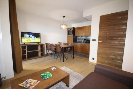 Vakantie in de bergen Appartement 3 kamers 6 personen (F22) - Les Chalets des Cimes - Les Saisies - Woonkamer