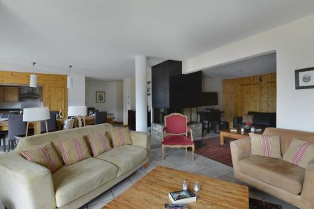 Holiday in mountain resort 7 room chalet 15 people - Les Chalets des Deux Domaines - Peisey-Vallandry - Living room