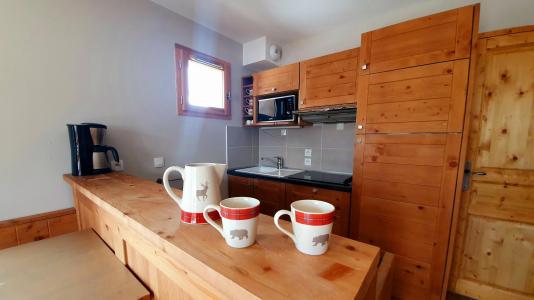 Urlaub in den Bergen 3 Zimmer Maisonettewohnung für 6 Personen (A62) - Les Chalets des Rennes - Vars - Küche