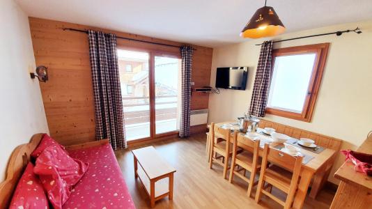 Urlaub in den Bergen 3 Zimmer Maisonettewohnung für 6 Personen (G32) - Les Chalets des Rennes - Vars - Wohnzimmer