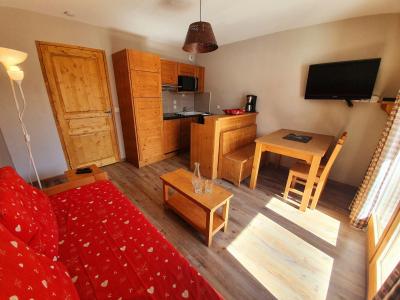 Vakantie in de bergen Appartement 2 kamers 4 personen (A52) - Les Chalets des Rennes - Vars - Woonkamer