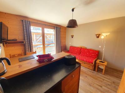 Vakantie in de bergen Appartement 2 kamers 4 personen (A52) - Les Chalets des Rennes - Vars - Woonkamer