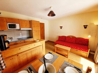Vakantie in de bergen Appartement 2 kamers 4 personen (B53) - Les Chalets des Rennes - Vars - Woonkamer