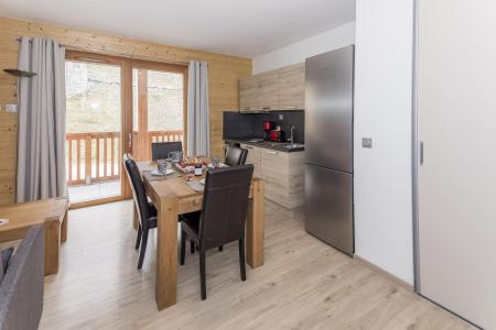 Vakantie in de bergen Appartement 2 kamers 4 personen (M11B) - Les Chalets des Rennes - Vars - Woonkamer