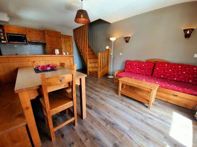 Vakantie in de bergen Appartement duplex 3 kamers 6 personen (A62) - Les Chalets des Rennes - Vars - Woonkamer