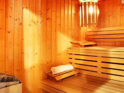 Vacaciones en montaña Les Chalets du Bois de Champelle - Morillon - Baño de vapor