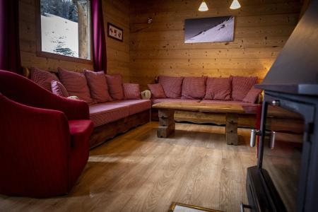 Holiday in mountain resort 5 room chalet 9 people (Pierra Menta 1) - Les Chalets Du Cocoon - La Plagne - Living room