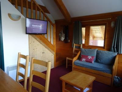 Vacanze in montagna Appartamento su due piani 2 stanze con cabina per 6 persone (136) - Les Chalets du Galibier II - Valloire - Soggiorno