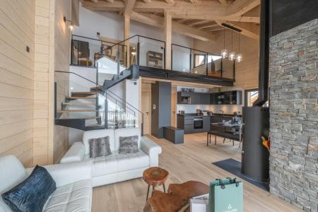 Urlaub in den Bergen 5 Zimmer Maisonettewohnung für 9 Personen (A303) - Les Chalets du Golf - Alpe d'Huez - Wohnzimmer