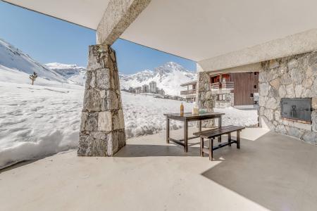 Wakacje w górach Apartament 2 pokojowy z alkową 5 osób (6P) - Les Chalets du Golf - Tignes - Taras