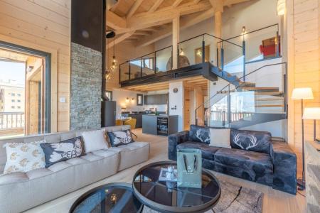 Wakacje w górach Apartament duplex 5 pokojowy 8 osób (A301) - Les Chalets du Golf - Alpe d'Huez - Pokój gościnny