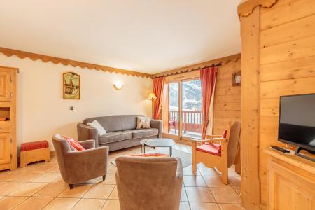 Urlaub in den Bergen 3-Zimmer-Appartment für 6 Personen (C09) - Les Chalets du Gypse - Saint Martin de Belleville - Wohnzimmer