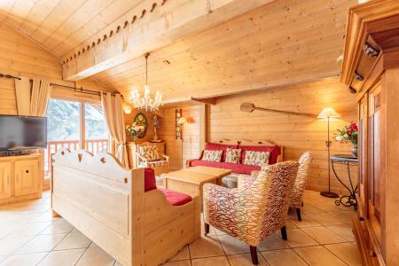 Holiday in mountain resort 4 room apartment 8 people (B03) - Les Chalets du Gypse - Saint Martin de Belleville - Living room