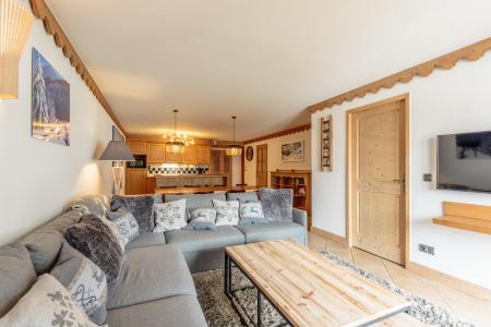 Urlaub in den Bergen 4-Zimmer-Appartment für 8 Personen (B01) - Les Chalets du Gypse - Saint Martin de Belleville - Wohnzimmer