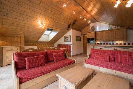 Urlaub in den Bergen 4-Zimmer-Appartment für 8 Personen (C11) - Les Chalets du Gypse - Saint Martin de Belleville - Wohnzimmer