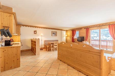 Urlaub in den Bergen 4-Zimmer-Holzhütte für 8 Personen (C08) - Les Chalets du Gypse - Saint Martin de Belleville - Wohnzimmer