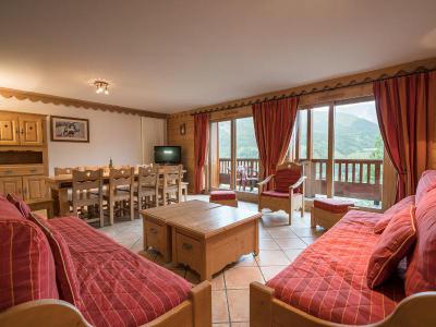 Holiday in mountain resort 5 room apartment 10 people (C17) - Les Chalets du Gypse - Saint Martin de Belleville - Living room