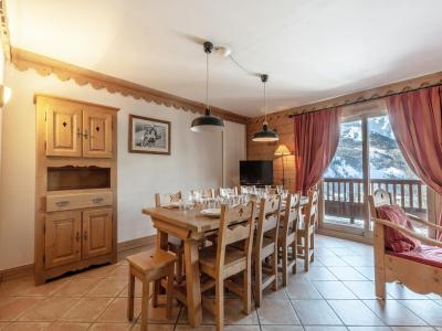 Vakantie in de bergen Appartement 5 kamers 10 personen (C17) - Les Chalets du Gypse - Saint Martin de Belleville - Woonkamer