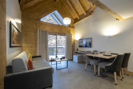 Urlaub in den Bergen 2-Zimmer-Appartment für 4 Personen - Les Chalets Eléna - Les Houches - Wohnzimmer