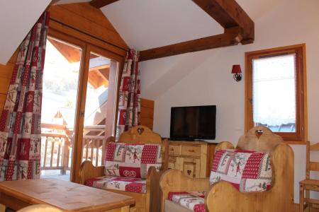 Vacaciones en montaña Apartamento 3 piezas para 4 personas (202) - Les Chalets Grand Vy - Valloire - Estancia