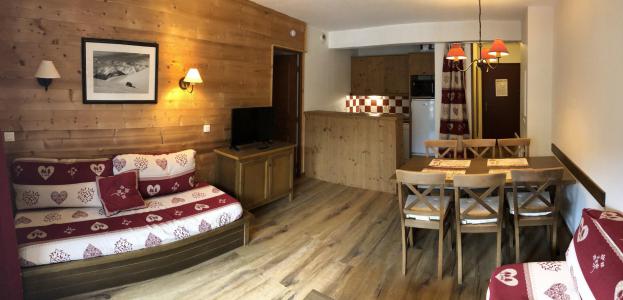 Urlaub in den Bergen 3-Zimmer-Appartment für 6 Personen (01) - Les Chalets Valoria - Valloire - Wohnzimmer