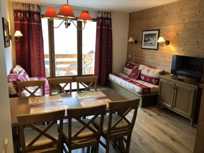 Vakantie in de bergen Appartement 3 kamers 6 personen (01) - Les Chalets Valoria - Valloire - Woonkamer